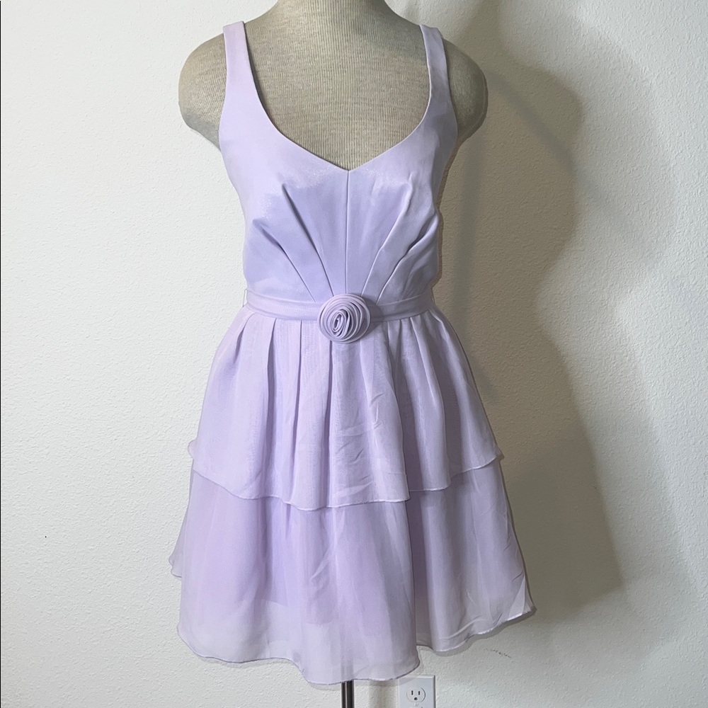 ABS Allen Schwartz Fit and Flare Evening Cocktail Dress